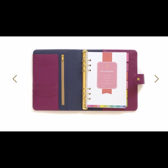 A5 6 ringed real leather planner ** BRAND NEW** - Picture 3 of 4